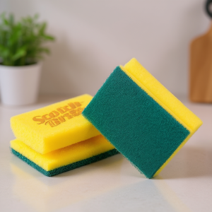Spugna Scotch Brite con tampone abrasivo medio per la pulizia della cucina - Product Image 3
