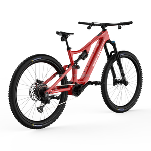 Sợi Carbon Đầy Đủ Hệ Thống Treo Điện Xe Đạp Leo Núi Với Động Cơ Trung Tâm Cho Enduro Đua Cung Cấp Điện Từ Pin Lithium - Product Image 2