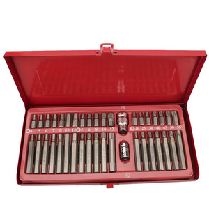 DZT/Dongzhe 40-Piece Hex Key Set Metric <b>Torx</b> Spline <b>Bits</b> Industrial Grade 45 Steel Tool Kit - Product Image 1