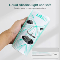 Masque LED portable en silicone à oreilles de chat, design LED rouge, multi-couleurs, pour soins du visage à domicile – Vente chaude