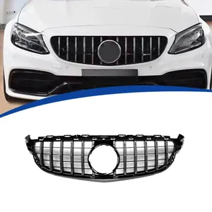 Hot bán nhà máy trực tiếp bán ABS/PP chất liệu cho Mercedes 15-18 và 19 thực C63 tái trang bị GT phong cách lưới tản nhiệt