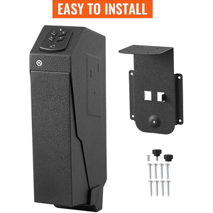 กล่องนิรภัยสำหรับติดตั้งที่กล่องใส่ปืนพกเข้าได้อย่างรวดเร็วอุปกรณ์ความปลอดภัยสำหรับ nightstand แป้นพิมพ์อัจฉริยะตัวล็อคกุญแจด้วยรหัสผ่าน - Product Image 5