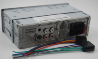 Radio Estéreo para Coche, Reproductor MP3 1DIN, Bluetooth, FM, AM, RDS, DAB + USB, SD, Conexión de Tarjeta TF, Función de Amplificador, ASF