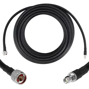 Fabrieksgroothandel Sma Mannelijk Naar N Mannelijke Connector 75ft Laag Verlies 5M Lmr 400 Kabel Lm400 Puur Koperen Coax Kabels