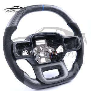 Accessoires en fibre de carbone sèche personnalisés pour volant de voiture <span class=keywords><strong>Ford</strong></span> <span class=keywords><strong>Raptor</strong></span> F150 <span class=keywords><strong>F</strong></span>-150, modèles 2019 2020 <span class=keywords><strong>2021</strong></span> 2022 2023 2024 2025 2026 - Product Image 3