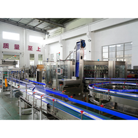 Machines de remplissage de jus OEM ODM, ligne de production automatique de jus d'orange frais en bouteilles en verre de petite taille pour usine de boissons