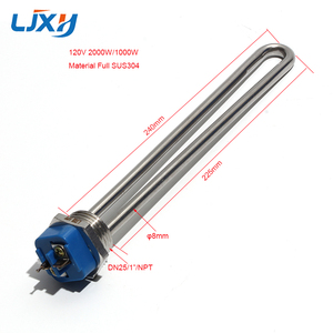 LJXH 12V 150W 120V 1KW/2KW <span class=keywords><strong>Calentador</strong></span> <span class=keywords><strong>de</strong></span> inmersión Elemento <span class=keywords><strong>calentador</strong></span> <span class=keywords><strong>de</strong></span> <span class=keywords><strong>agua</strong></span> <span class=keywords><strong>sumergible</strong></span> 304 Acero inoxidable con rosca NPT <span class=keywords><strong>de</strong></span> 1 pulgada - Product Image 2