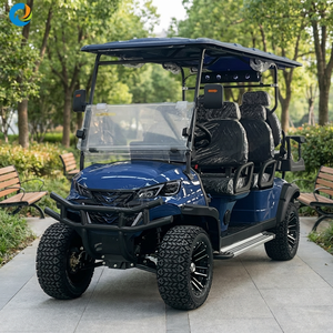 Voiture de golf électrique à quatre roues pour le tourisme, les visites panoramiques, l'accueil hôtelier, la visite immobilière, les camping-cars et la patrouille de sécurité - Product Image 1
