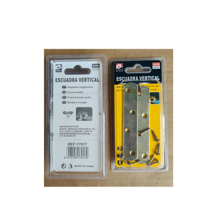 Fer à angle en forme de I Erpsl 98x20mm 2 pièces pour étagères murales - Product Image 2