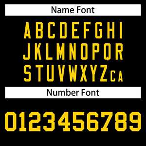 Maillot de basket-ball personnalisé noir et jaune, design double face, vêtements de sport - Product Image 6