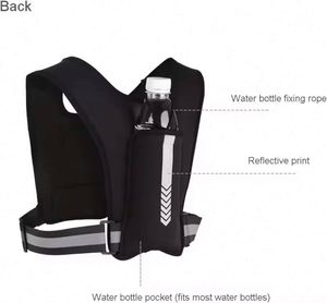 Camelbek Free Sample <b>Running</b> <b>Vest</b> with <b>Phone</b> Holder Jogger <b>Running</b> Chest Pouch Bag <b>for</b> <b>Phone</b> with Water Bottle Pocket - Product Image 3