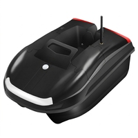 TUOLI TLB004 - Bateau à appâts GPS 12V 500M avec sonar, télécommande, autonomie de 4 heures, capacité de charge de 1,5 kg, 10400/15600mAh
