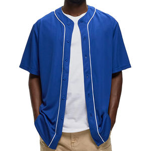 Maillots de baseball sublimés à séchage rapide imprimés avec logo personnalisé 100% Polyester respirant antibactérien Design de mode - Product Image 5