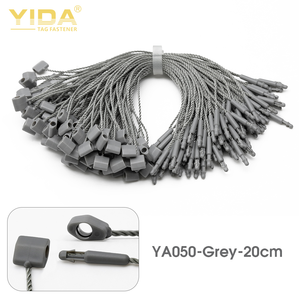Corde polyester gris -20cm