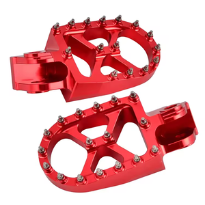 High Precision CNC Machined 6061 Aluminum Dirt Bike Foot Pegs Anodized Off Road Motorcycle Components Manufacturer - Product Image 5