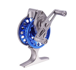 धातु के स्पूल ड्रैग के साथ फोल्डेबल फ्लाई फिशिंग रील मशीन - Product Image 4