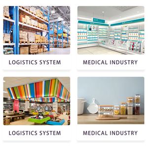 Chất lượng cao tùy chỉnh giá chết cắt máy in trống 100x150 mét 4x6 trực tiếp nhãn nhiệt vận chuyển Nhãn dán nhãn - Product Image 6