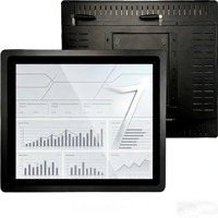 Pantalla Industrial de 21.5 Pulgadas para Gabinete, Instalación Integrada, Alto Brillo, Visualización VGA/AV, Monitoreo para Computadora