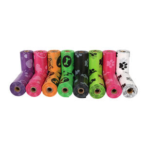 도매 제조업체 새로운 맞춤형 인쇄 패턴 디자인 생분해성 개 똥 가방 지구 애완 동물 폐기물 처리 개 액세서리 모두 - Product Image 1