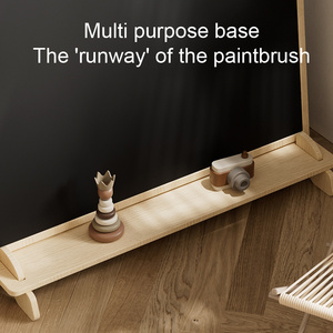 Set di Giochi con Lavagna Magnetica in Legno per Bambini, Tavoletta per Disegno e Scrittura, Strumenti per Pittura e Giochi Educativi - Product Image 4