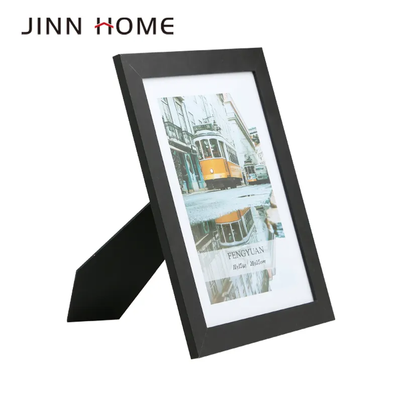 Cadre photo noir en bois simple et élégant Mini cadres photo personnalisés A1 A2 A3 A4 2x3 3x5 5x7 11x14 16x20 fer à repasser à la maison