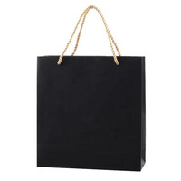 Bolsas de Papel para Compras de Ropa de Lujo con Logotipo Impreso Personalizado, Bolsa de Regalo Reciclable de Boutique con Cinta de Lazo