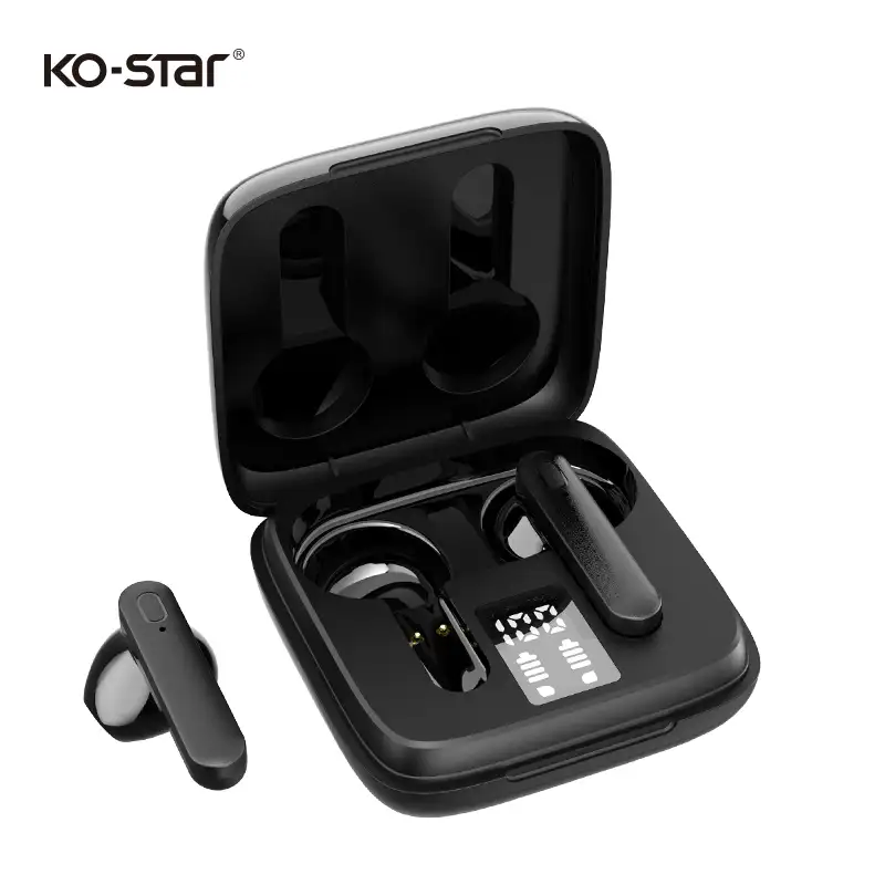 2021 Headphones Wireless Bluetooth Noise Cancelling Bluetooth 5.0 Headphones LED Display Ear Buds For MI