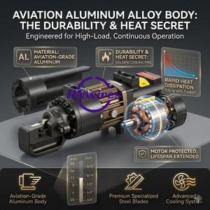 เครื่องตัดเหล็กเส้นไฮดรอลิกไฟฟ้าแบบพกพา PC-20 # เครื่องตัดเย็นแบบมือถือขนาด 4-20 มม. สำหรับงานก่อสร้าง - Product Image 3