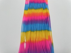 Falda de silicona para Spinnerbait, Material de falda de silicona para aparejos, manualidades, Spinner, plantillas de goma, cebo Zumbador - Product Image 2