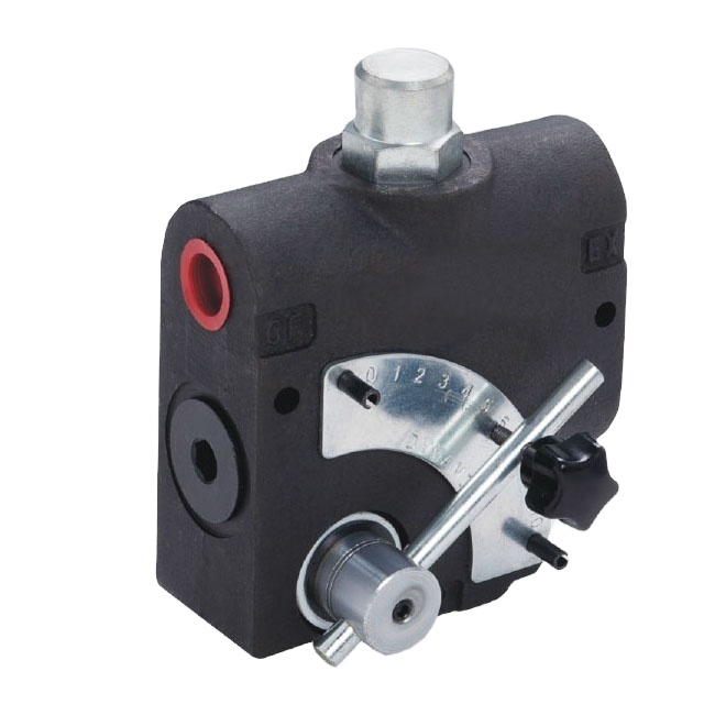 Van De Régulation De Flux Hydraulique G 3/4 – Débit Réglable Jusqu'à 110 L/min, En Fonte, Pour Tracteurs Et Systèmes Hydrauliques