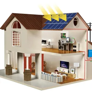 ホームプロジェクト用のさまざまなスタイルの大型オフグリッドバッテリー太陽エネルギーシステム