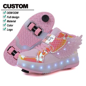<span class=keywords><strong>Zapatillas</strong></span> Deportivas LED para Niños, con Carga USB, Brillantes, para Niñas y Niños, <span class=keywords><strong>Zapatillas</strong></span> de Patinaje - Product Image 3