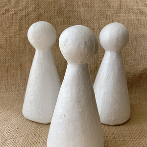 Decorazioni natalizie fatte a mano, pupazzi <span class=keywords><strong>di</strong></span> <span class=keywords><strong>neve</strong></span> in polistirolo, creativi teru teru bozu (pupazzi innevati) in schiuma <span class=keywords><strong>di</strong></span> polistirolo. - Product Image 3