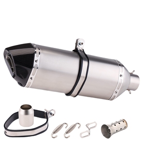 Motorcycle Modification Large Hexagonal Carbon Fiber Exhaust <b>Pipe</b> Suitable for Hurricane 302, NINJA400, and KAYUE 321 - Product Image 6