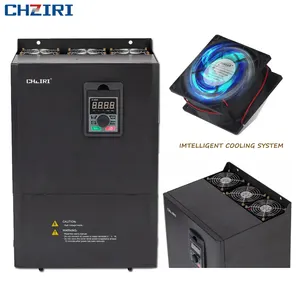 CHZIRI ac frequência regulador inversor velocidade do motor controlador 380V 75kw 55kw vfd preço