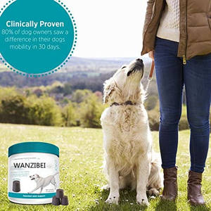 Wanzibei-muselina verde lippada masticable para perros, con glucosamina <span class=keywords><strong>Natural</strong></span> para articulaciones, soporte de salud, Movit - Product Image 2