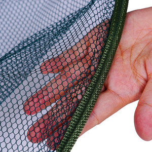 Pesca plegable mano neta cangrejo neto red pesca con cuerda y mango para peces camarones, cangrejos - Product Image 5