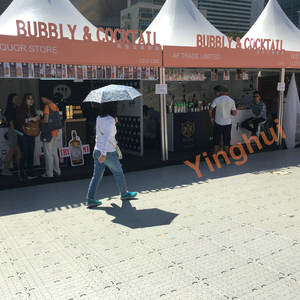 Lokang gazon Protection revêtement de sol à emboîtement Portable multi-usages tente fête mariage plancher Concert événement plancher - Product Image 6