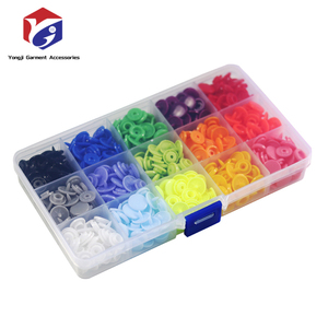 Usine Ventes Chaudes 360 Ensembles En Plastique <span class=keywords><strong>Snap</strong></span> Boutons Pinces Boîte Sans Couture T5 Snaps Avec Organisateur Mallette De Rangement pour Bavoirs Couches Artisanat - Product Image 3