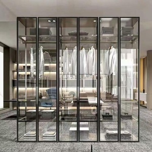 Armoire élégante et durable Meubles écologiques Armoire en métal pour chambre à coucher - Product Image 4