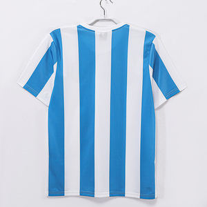 Vente en gros de t-shirts personnalisés de haute qualité 100% polyester à manches courtes, séchage rapide, respirants, antibactériens, col en V, été, rétro 1986 96 97 - Product Image 4