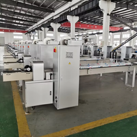 Machine d'emballage automatique multifonctionnelle HTL-280 pour snacks, biscuits et barres chocolatées, avec fonction de recouvrement manuel