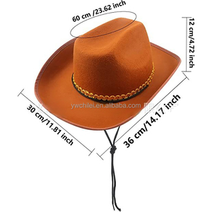 Paquete <span class=keywords><strong>de</strong></span> 4 pizca <span class=keywords><strong>frente</strong></span> novedad <span class=keywords><strong>vaquero</strong></span> occidental vaquera <span class=keywords><strong>sombrero</strong></span> - Product Image 3