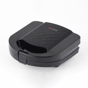 6 en 1 desmontable 2-rebanadas placa Waffle tuerca Arepa Donut Panini prensa parrilla 750W DIY tostadora sandwichera - Product Image 4