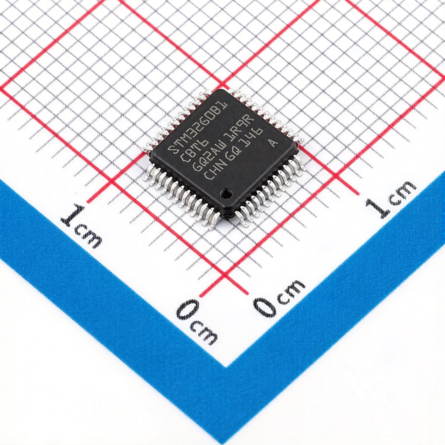 Original STM32G0B1CBT6 32-bit Microcontroller 128KB Flash, 36KB RAM I2C/SPI/UART Interfaces, 12-bit  48-LQFP, in Stock