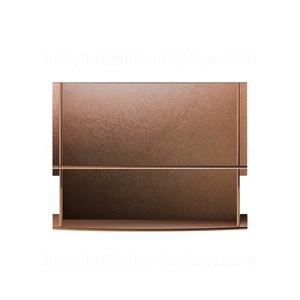 Exhibidores de Madera Estilo Rústico para Lociones Orgánicas y Aceites Esenciales, Estantes de Exhibición para Productos de Cuidado de la Piel - Product Image 5