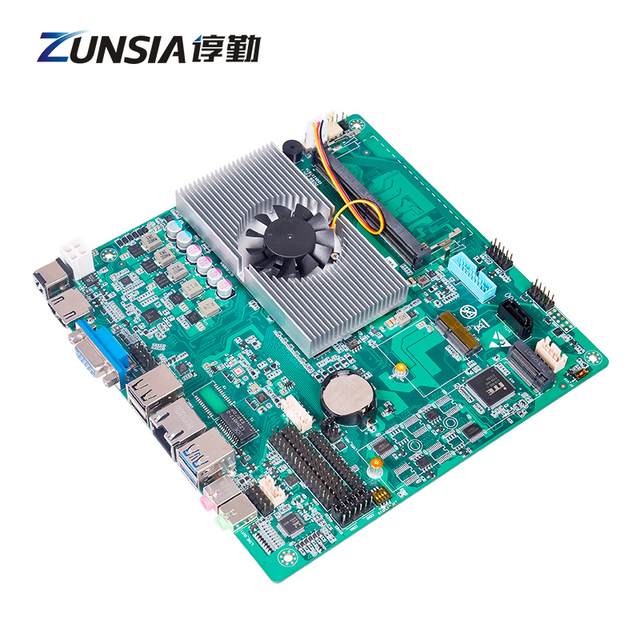 Zunsia Cheapest Intel 12th Gen N100 Motherboard 2 Lan 6Com DDR5 HD-M/DP/EDP X86 Linux Industrial Mini ITX Motherboard for Kiosk