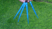 Goutteur de flèche d'eau d'irrigation verte pour système d'irrigation goutteur