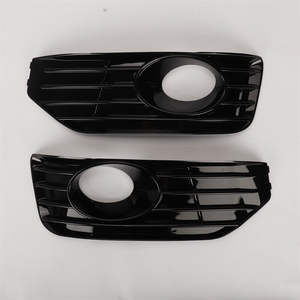 Biseles para Faros Antiniebla de Volkswagen T5, Rejillas Delanteras de ABS Negras, Años 10-15, Instalación Retrofit, Par - Product Image 4