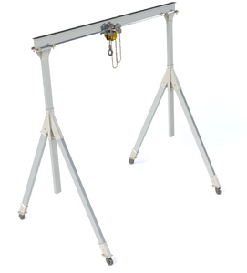 500 كجم 1000 كجم 2000 كجم 3000 كجم رافعة جسرية 1 طن ، 1 طن سبائك الألومنيوم رافعة جسرية صور الصين - Product Image 3